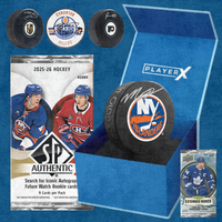 HOCKEY TITAN EXPRESS #911 PLAYER X TRADING PUCKS 2025-26 EDITION (6 BOXES)