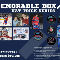 HOCKEY #733 MEMORABLE AUTHENTIC HAT TRICK