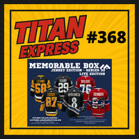 HOCKEY TITAN EXPRESS #368 MEMORABLE BOX JERSEY LITE 30