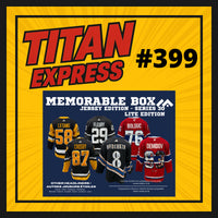 HOCKEY TITAN EXPRESS #399 MEMORABLE BOX JERSEY LITE 30