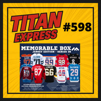 HOCKEY TITAN EXPRESS #598 MEMORABLE BOX JERSEY SERIES 38