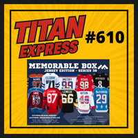 HOCKEY TITAN EXPRESS #610 MEMORABLE BOX JERSEY SERIES 38