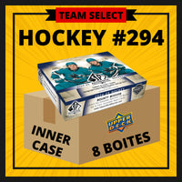 HOCKEY #294 TEAM SELECT SP AUTHENTIC HOCKEY 24/25 (8 BOXES)