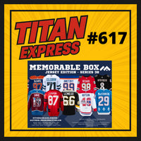 HOCKEY TITAN EXPRESS #617 MEMORABLE BOX JERSEY SERIES 38