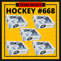 HOCKEY #668 TEAM SELECT ICE HOCKEY 24/25 (5 BOXES)