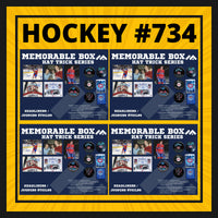 HOCKEY #734 MEMORABLE AUTHENTIC HAT TRICK
