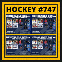 HOCKEY #747 MEMORABLE AUTHENTIC HAT TRICK