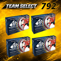 HOCKEY #792 TEAM SELECT SP GAME USED HOCKEY 25/26 (4 BOXES)