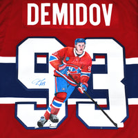 HOCKEY MILESTONE #1000D TEAM RANDOM DEMIDOV PAINT JERSEY + SPLENDOR