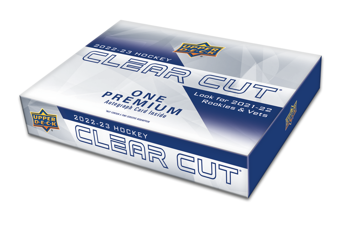 2022-23 Upper Deck Clear Cut Hockey Hobby Box