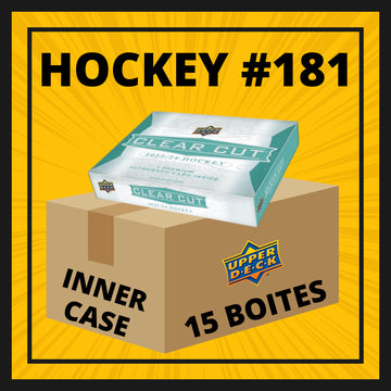 HOCKEY #181 - CLEAR CUT INNER CASE (15 BOITES)