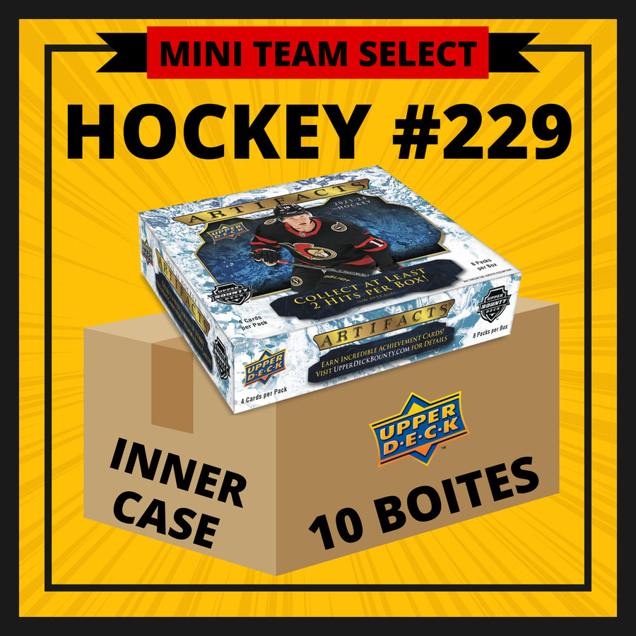 HOCKEY #224 TEAM SELECT MINI (Edmonton, Los Angeles, Philadelphia, Seatle, Tampa Bay, Winnipeg)