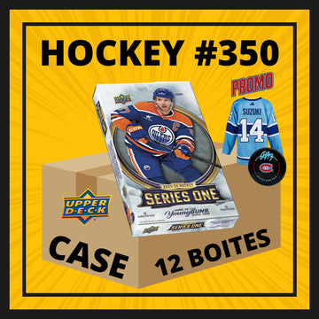 HOCKEY #350 SERIES 1 25-26 CASE (12 BOITES) PROMO JERSEY SUZUKI / PUCK DEMIDOV