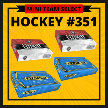 HOCKEY #351 TEAM SELECT MINI FINAL (Arizona/Utah, Buffalo, Columbus, Edmonton, Los Angeles, Nashville, NJ, Vancouver)