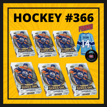 HOCKEY #366 SERIES 1 25-26 (6 BOITES) PROMO JERSEY SUZUKI / PUCK DEMIDOV
