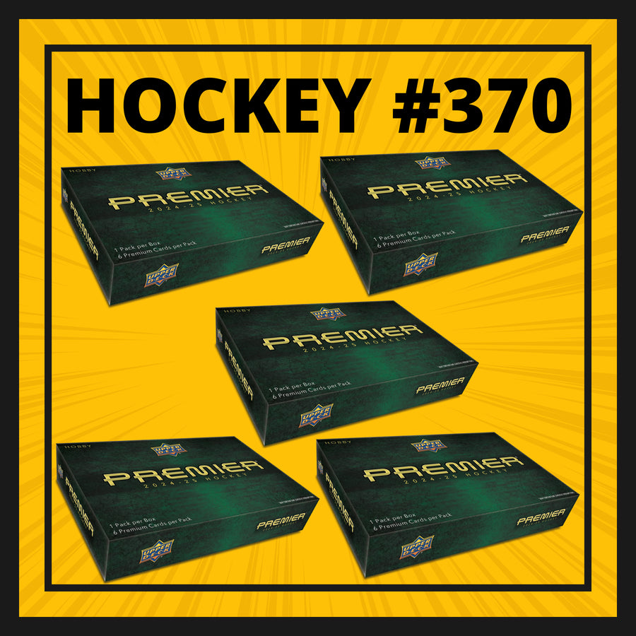 HOCKEY #370 TEAM RANDOM PREMIER 24-25 (5 BOXES)
