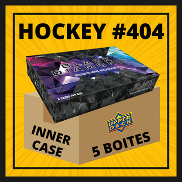 HOCKEY #404 TEAM RANDOM BLACK DIAMOND 25-26 (5 BOXES / INNER)