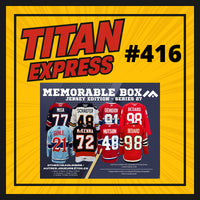 HOCKEY TITAN EXPRESS #416 MEMORABLE BOX JERSEY SERIES 27