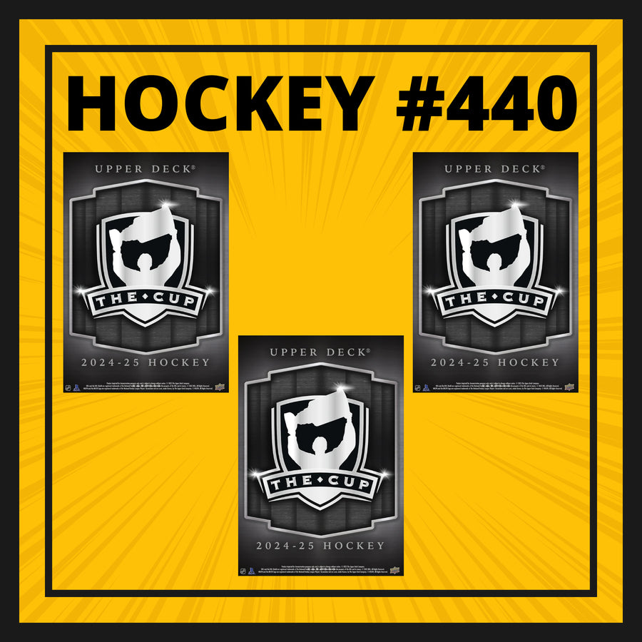HOCKEY #440 TEAM RANDOM UPPER DECK THE CUP 24-25 (3 BOXES) (1/2 CASE)