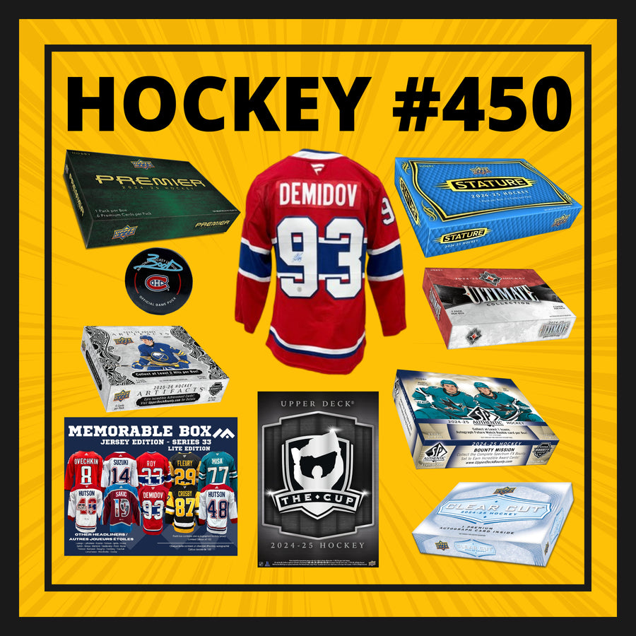 HOCKEY #450 TEAM RANDOM DEMIDOV JERSEY AUTO (MIXER)