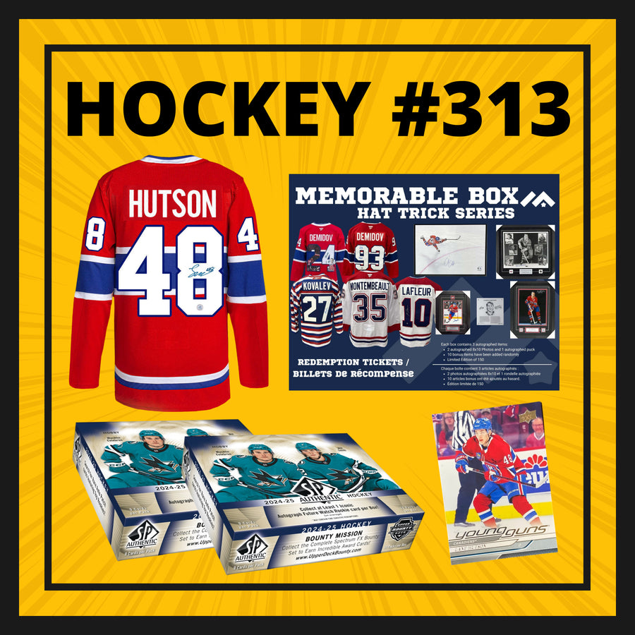 HOCKEY #313 TEAM RANDOM LANE HUTSON SPECIAL