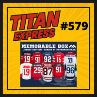 HOCKEY TITAN EXPRESS #579 MEMORABLE BOX JERSEY SERIES 37 (INTERNATIONAL)