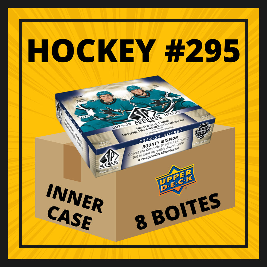 HOCKEY #295 TEAM RANDOM SP AUTHENTIC 24/25 (8  BOITES)