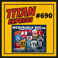HOCKEY TITAN EXPRESS #690 MEMORABLE BOX JERSEY SERIES 41