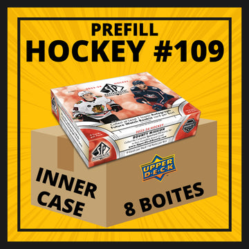 PREFILL HOCKEY #109 - INNER CASE SP AUTHENTIC 23-24 HOBBY (8 BOITES)