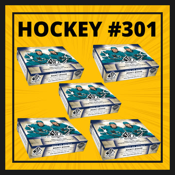 HOCKEY #301 TEAM RANDOM SP AUTHENTIC 24/25 (5  BOITES)