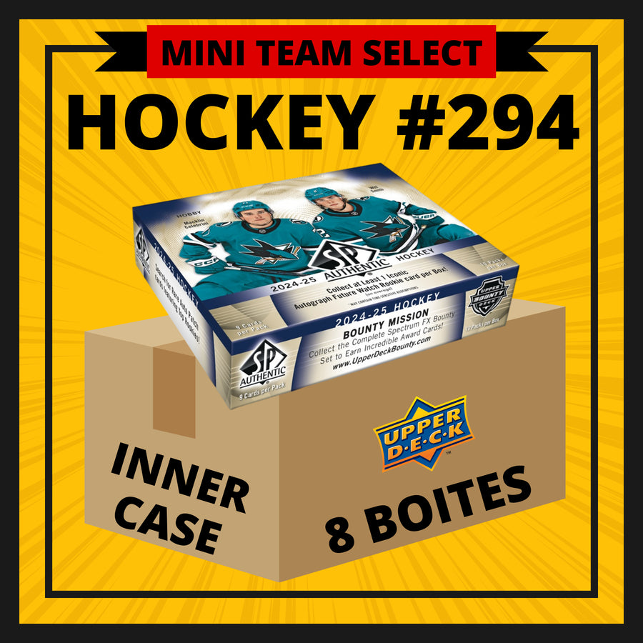 HOCKEY #294 TEAM SELECT MINI (Boston, Detroit, Los Angeles, NY Rangers Philadelphia, Vancouver)