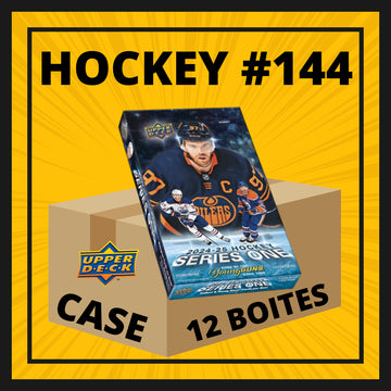 HOCKEY #144 - CAISSE SERIES ONE 24-25 (12 BOITES)