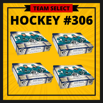 HOCKEY #306 TEAM SELECT SP AUTHENTIC HOCKEY 24/25 (4 BOXES)