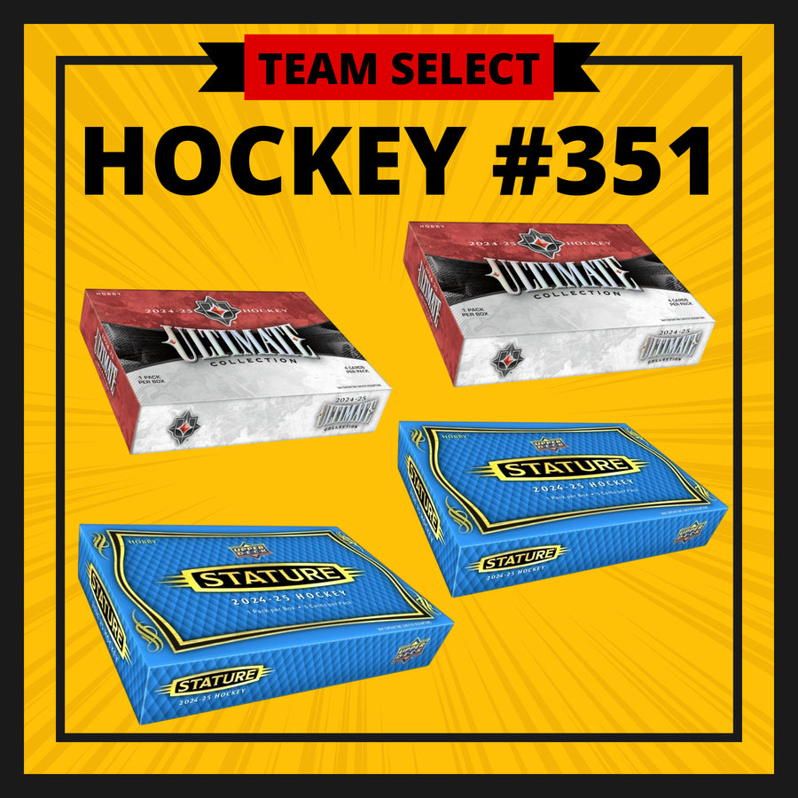 HOCKEY #351 TEAM SELECT STATURE / ULTIMATE HOCKEY 23/24/25 (MIXER 4 BOXES)
