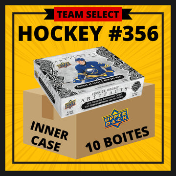 HOCKEY #356 TEAM SELECT ARTIFACTS HOCKEY 25/26 (10 BOXES) (INNER CASE)
