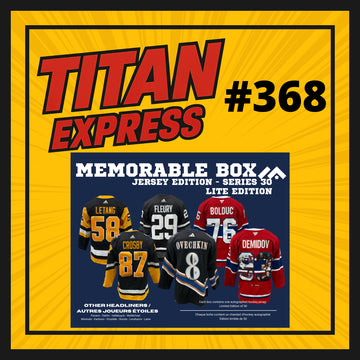HOCKEY TITAN EXPRESS #368 MEMORABLE BOX JERSEY LITE 30