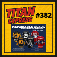 HOCKEY TITAN EXPRESS #382 MEMORABLE BOX JERSEY LITE 30