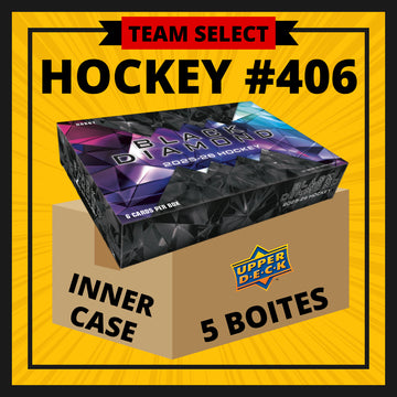 HOCKEY #406 TEAM SELECT BLACK DIAMOND 25-26 (5 BOXES / INNER)