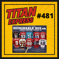 HOCKEY TITAN EXPRESS #481 MEMORABLE BOX JERSEY SERIES 34 (PROSPECTS & YOUNG GUNS)