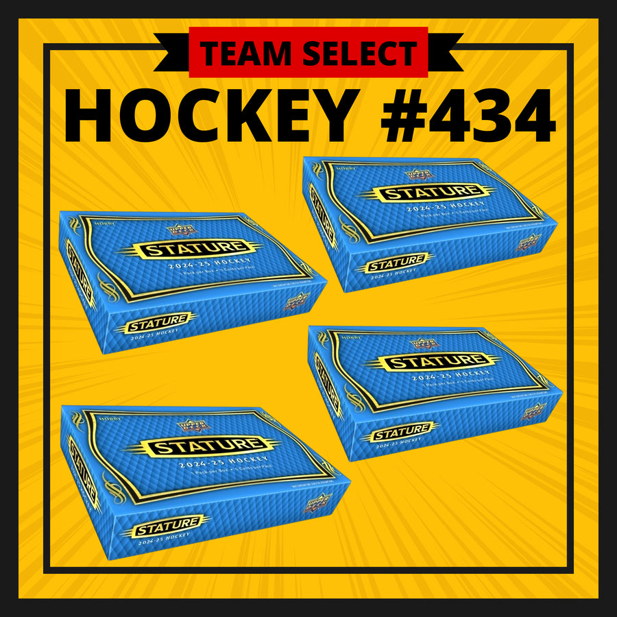 HOCKEY #434 TEAM SELECT STATURE HOCKEY 23/24/25 (4 BOXES)