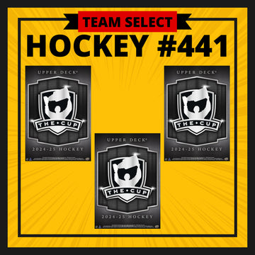 HOCKEY #441 TEAM SELECT THE CUP 24-25 (3 BOXES) (1/2 CASE)