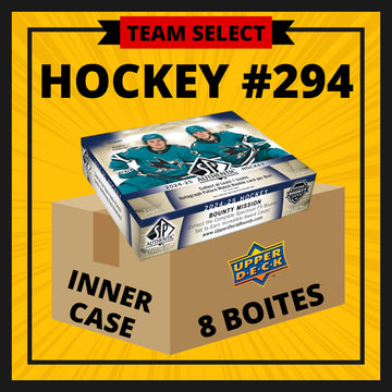 HOCKEY #294 TEAM SELECT SP AUTHENTIC HOCKEY 24/25 (8 BOXES)