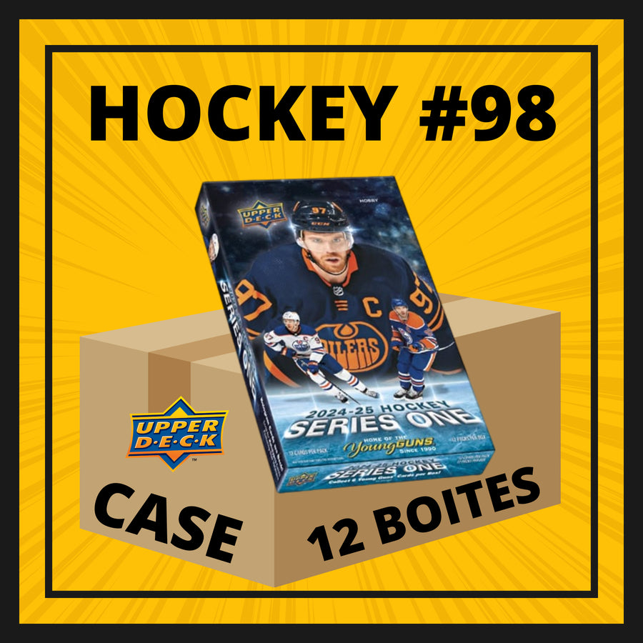 HOCKEY #98 - CAISSE SERIES ONE 24-25 HOBBY (12 BOITES)