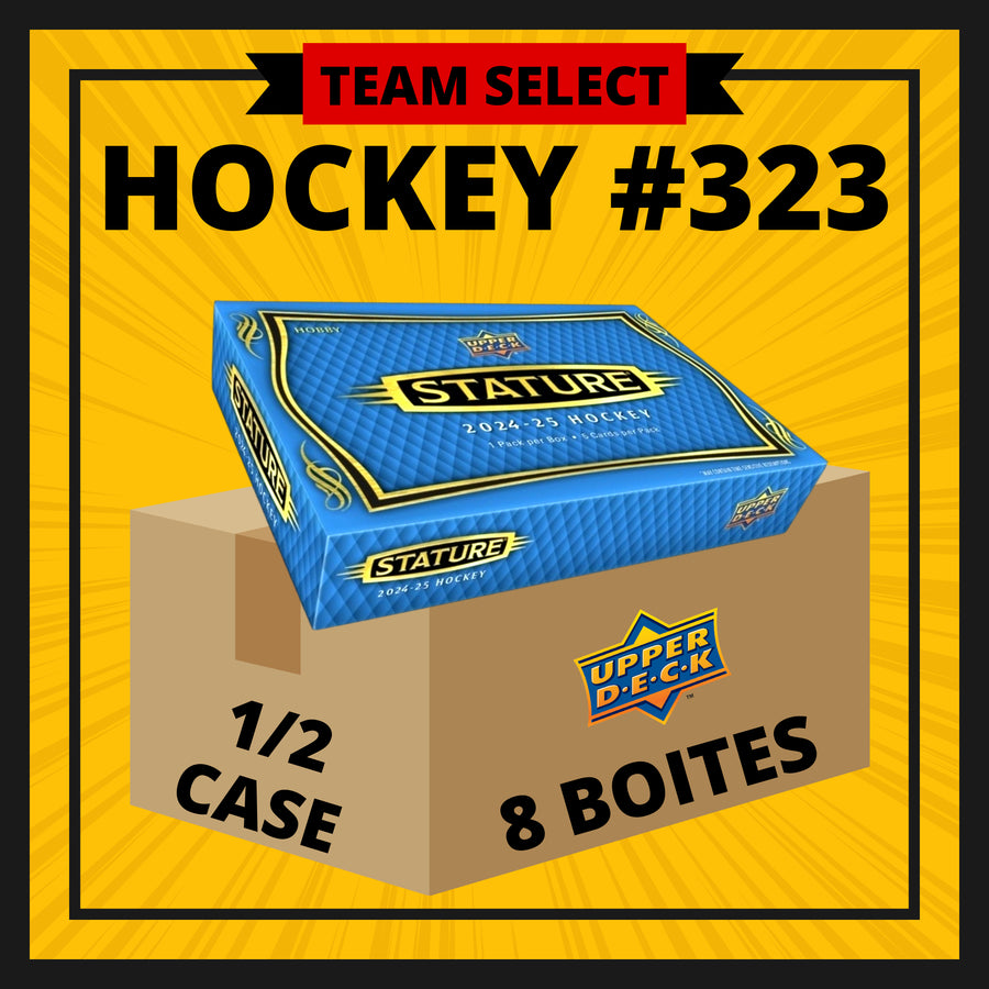 HOCKEY #323 TEAM SELECT STATURE HOCKEY 23/24/25 (8 BOXES)