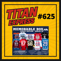 HOCKEY TITAN EXPRESS #625 MEMORABLE BOX JERSEY SERIES 38