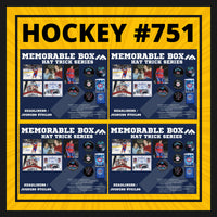 HOCKEY #751 MEMORABLE AUTHENTIC HAT TRICK