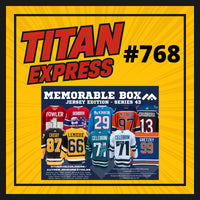 HOCKEY TITAN EXPRESS #768 MEMORABLE BOX JERSEY SERIES 43