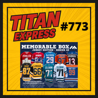 HOCKEY TITAN EXPRESS #773 MEMORABLE BOX JERSEY SERIES 43