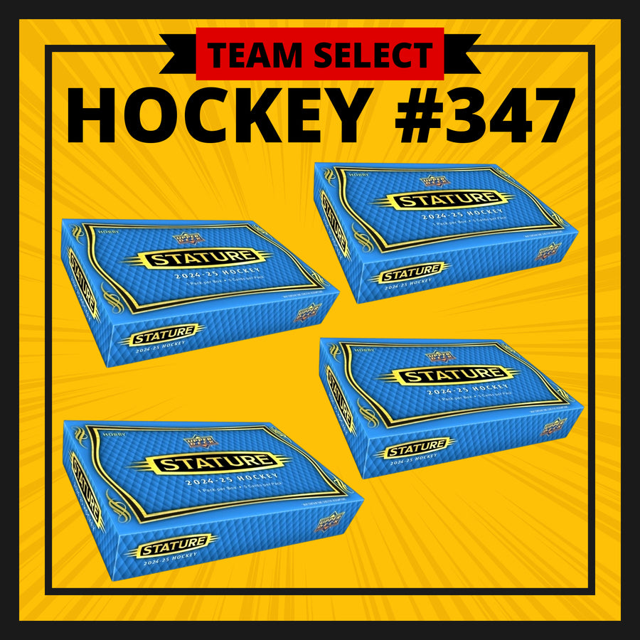 HOCKEY #347 TEAM SELECT STATURE HOCKEY 23/24/25 (4 BOXES)