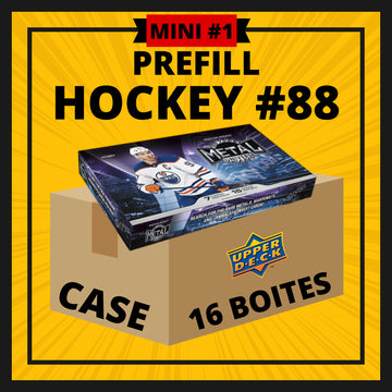 HOCKEY #88 - MINI #1 CASE METAL UNIVERSE SKYBOX 23-24 (16 Boites)